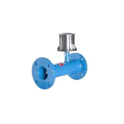 Medidor de flujo tipo propela